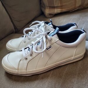 Keds Classic Womens White Leather Sneakers Size 7.5